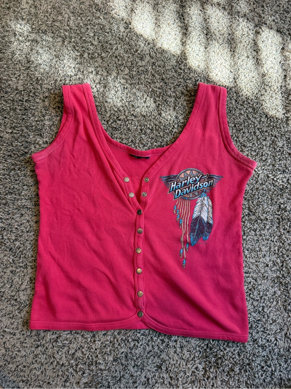 Vintage **1991** Harley Davidson Tank
